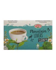 Morga Mountain Lovers Tee mit Hülle Bio Knospe