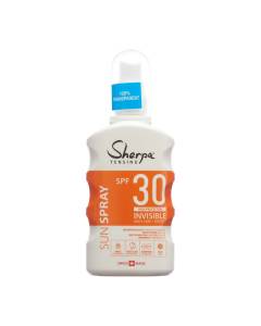 Sherpa tensing spray solaire spf30 invisible