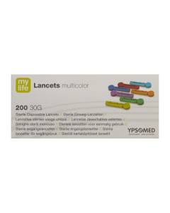 Mylife Lancets Einweglanzetten multicolor