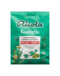 Ricola eucalyptus bonbons sans sucre avec stevia