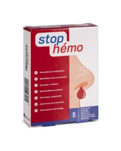 STOP HEMO Display Watte steril 12x5 Stk
