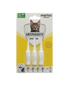 martec PET CARE Spot on ANTIPARASITE für Katzen