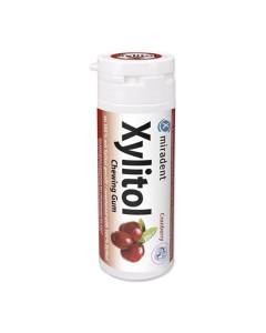 Miradent xylitol chewing gum cranberry