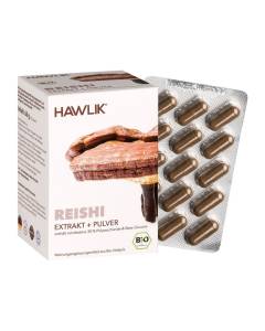 HAWLIK Reishi Extrakt + Pulver Kaps