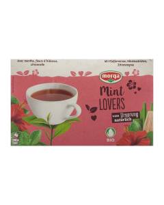Morga Mint Lovers Tee mit Hülle Bio Knospe