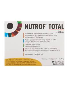 NUTROF Total Vit Spurene Omega 3 Kaps VitD3