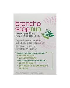 Bronchostop (r) duo pastilles contre la toux