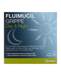 Fluimucil grippe day & night