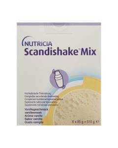 Scandishake mix pdr vanille