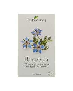 PHYTOPHARMA Borretsch Kaps 500 mg