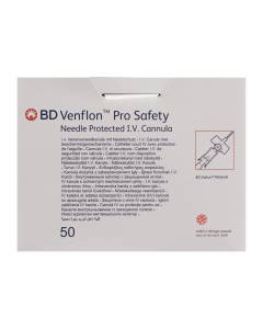 Bd venflon pro safety 18g 1.3x32mm vert 50 pce