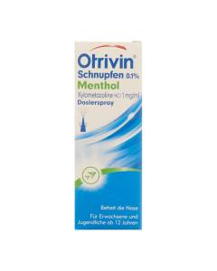 Otrivin rhume 0.1% menthol, spray-doseur