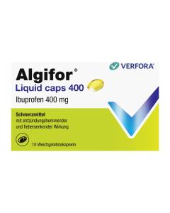 Algifor (r) liquid caps 400, capsule de gélatine molle