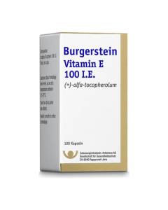 Burgerstein vitamine e capsules 100 u.i./400 u.i.