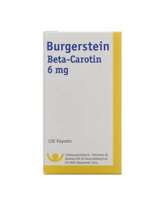 Burgerstein Beta-Carotin-Kapsel 6 mg