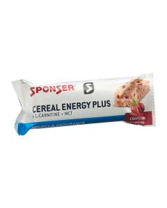 Sponser Cereal Energy Plus Bar Cranberry