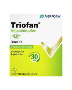 Triofan (r) rhume des foins gouttes oculaires antiallergiques