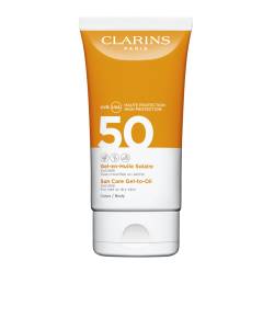Clarins solaires protection gel corps sun protection factor 50 +
