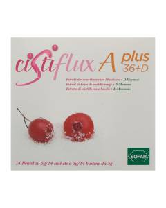 Cistiflux a36+dmannose cranberry