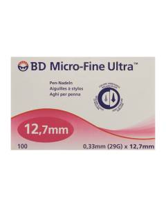 Bd micro-fine ultra aiguil sty 0.33x12.7mm