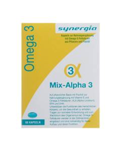 Mix alpha 3 oméga 3 caps