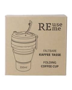 Reuseme faltbare Kaffeetasse 350ml coffee to go
