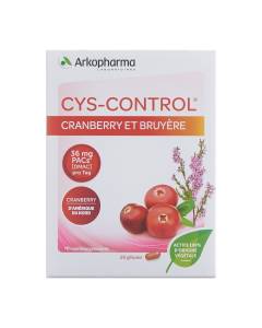 Cys-control caps cranberry et bruyère