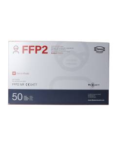 Flawa masque de protection respiratoire ffp2 maxpert 104959 carton à 25 unités, emballées individuellement