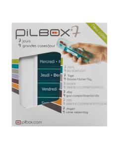 Pilbox 7 distributeur médicaments 7 jours
