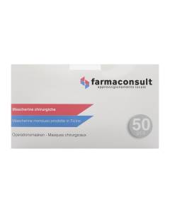 Farmaconsult Einweg-Medizinmaske Typ IIR VB blau