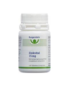 BURGERSTEIN Zinkvital Tabl 15 mg