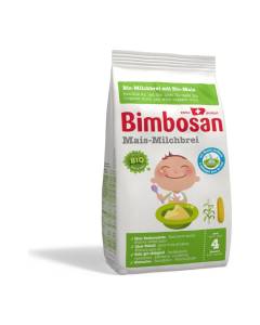 Bimbosan bio bouillie au lait avec maïs