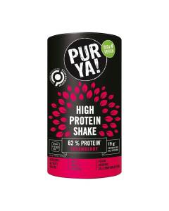 Purya! vegan high protein shake strawberry bio