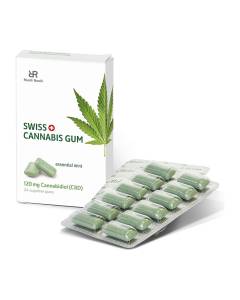Swiss cannabis gum 120 mg cbd menthe