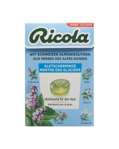 Ricola Gletscherminze Kräuterbonbons ohne Zucker mit Stevia Btl