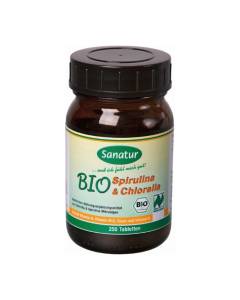 Spirulina&chlorella hau bio cpr 400 mg