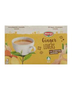 Morga Ginger Lovers Tee mit Hülle Bio Knospe