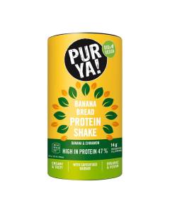 Purya! vegan protein shake banana bread bio