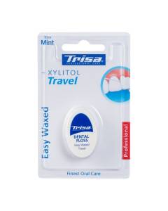 Trisa easy waxed travel 10m mint xylitol