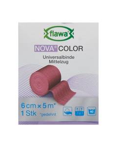 Flawa nova color bande idéale 6cmx5m rouge