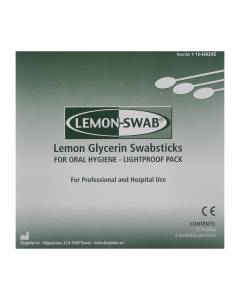 LEMON-SWAB Glycerin Wattestäbchen Zitr 25 x 3 Stk