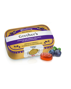 Grethers blueberry pastilles sans sucre