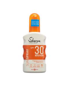 Sherpa tensing spray solaire spf30 invisible