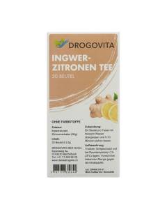 Drogovita Ingwer-Zitronen Tee