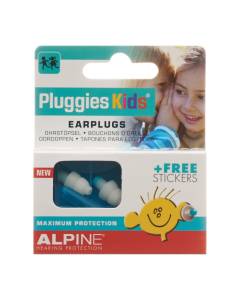 Alpine pluggies kids bouchons auricul bleu