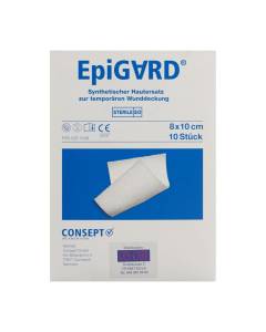 Epigard membrane cutanée synthéti 8x10cm 10 pce