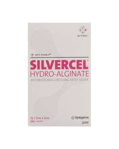 Silvercel compresses hydroalginate