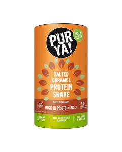 Purya! vegan protein shake salted caramel bio
