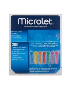 Microlet Lanzetten farbig