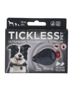 Tickless Mini Pet-Zecken und Flohschutz schwarz